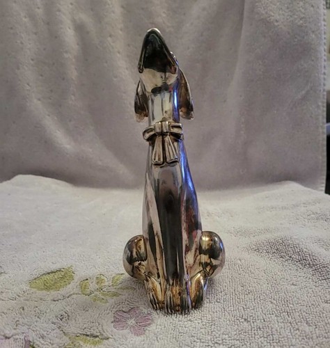 Scultura cane arginto - scultura, ad