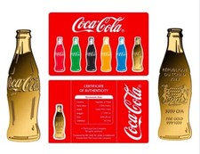 Moneta oro COCA COLA forma