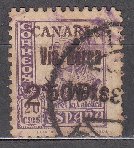 Canarie posta 1938 - 1938, 47