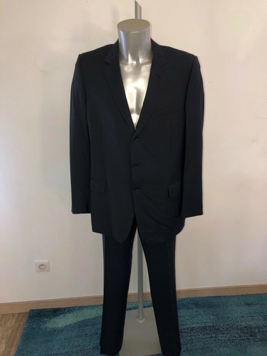 Luxueux costume laine bleu - luxueux,