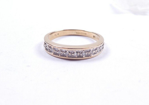 Anello con diamanti oro - oro, 9