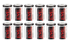 12 pile batterie litio 1/2 AA