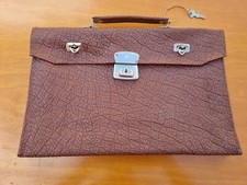 BORSA SCUOLA IN TELA PLASTIFICATA ANNI '50 CON ACCESSORI