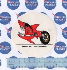 DUCATI MOTO STICKER VINTAGE MOTO TUNING ADESIVO AUTOCOLLANT ORIGINALE