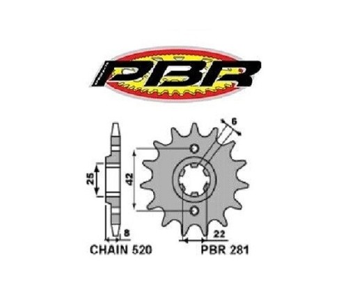 Pignone pbr passo - pignone, 520