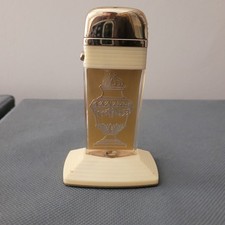 Accendino da Tavolo SCRIPTOS VU-LIGHTER Vintage Anni '50/'60 - Base Crema - Raro