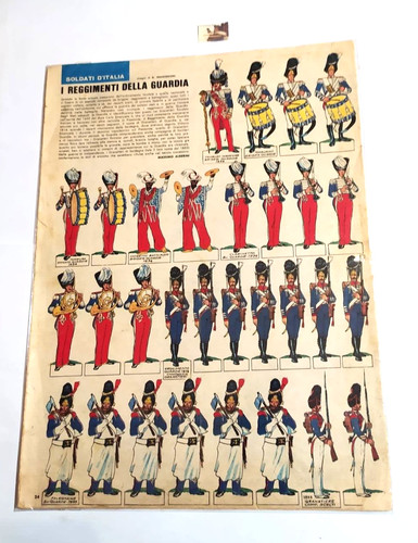 Soldatini carta corriere - di,