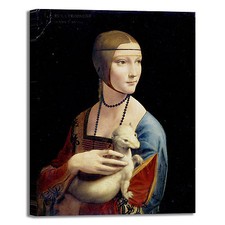 da Vinci dama con l'ermellino