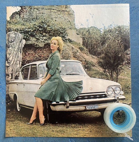 Rara pubblicità ford consul - rara,