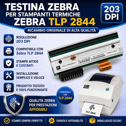 Testina 203 dpi - 203, per