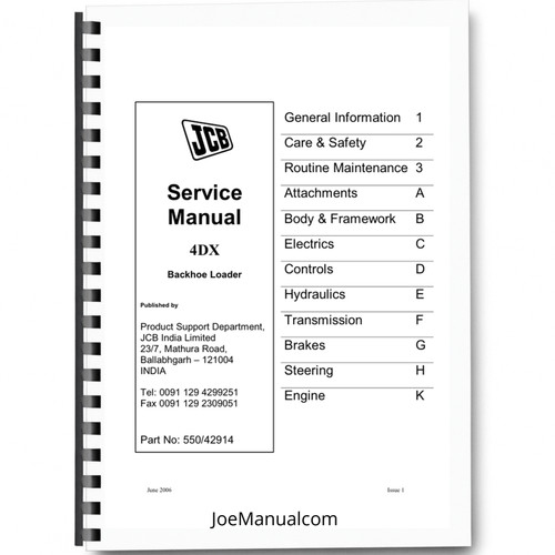 Jcb 4dx retroescavatore - 4dx,