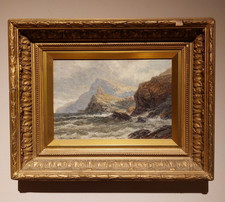 Paesaggio ad olio fine