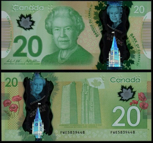 Canada dollari 2012 - 20, (p108b)