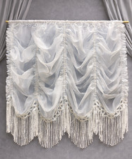 Tende macramè voile festone