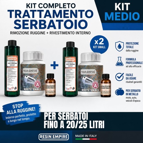 Kit trattamento antiruggine