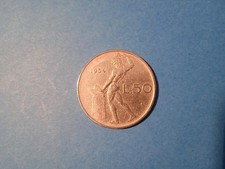 50 Lire Vulcano Del 1954