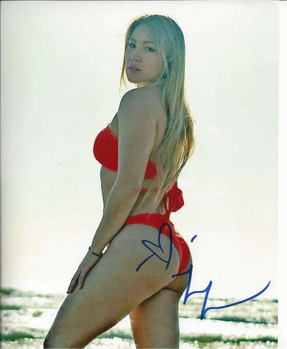 Zeda zhang autografato 8x10 - zhang,