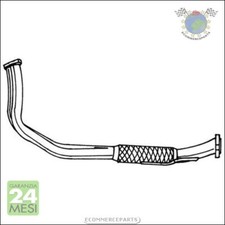 Tubo marmitta collettore sigam - tubo,