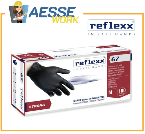Guanti nitrile reflexx - guanti, in