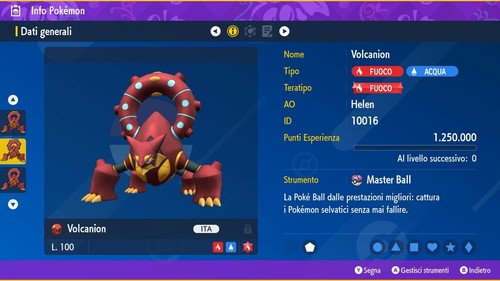 Volcanion 6iv masterball - volcanion, +