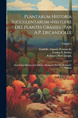 Candolle plantarum historia - -,