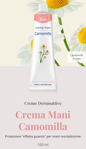 Crema mani camomilla just - mani,