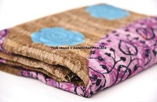 Coperta Letto Vintage Indiano