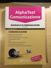 ALPHA TEST comunicazione, kit di preparazione per i test di ingresso 