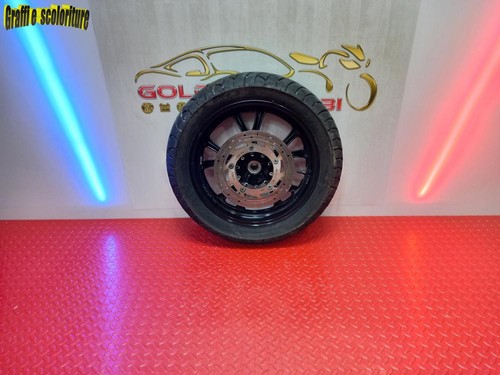 Cerchio posteriore con - con, disco