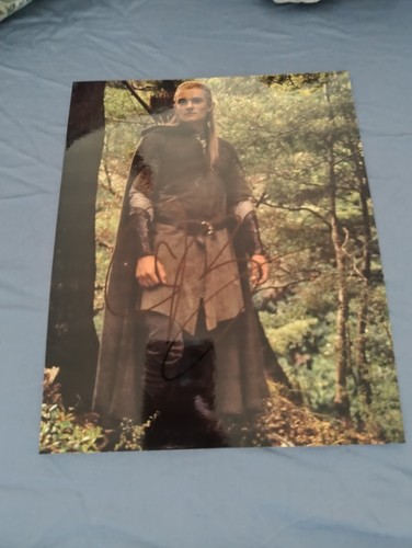 Foto autografa firmata orlando - foto,