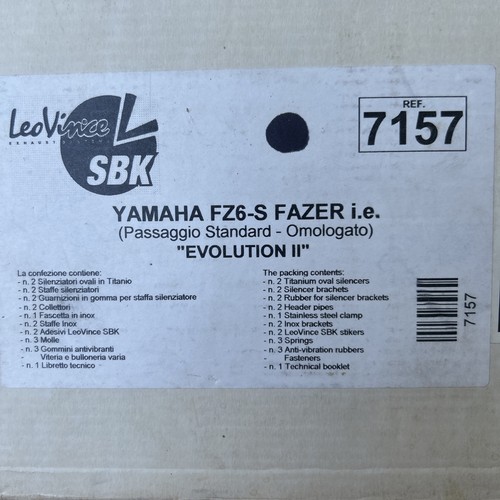Marmitta scarico leovince sbk - scarico,