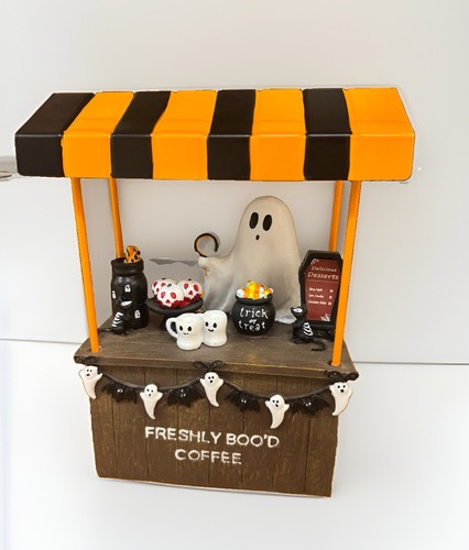 Halloween ghost boo cafe - halloween, boo's