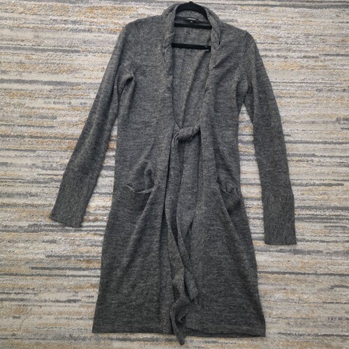 Cardigan lungo cravatta
