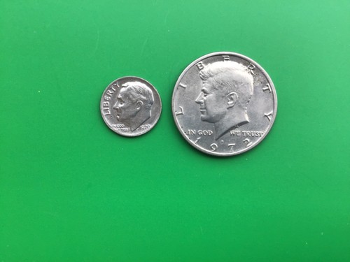 Mezzo dollaro kennedy 1972 - 1972, +