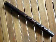 Quena Negra de Bambú Tuquru