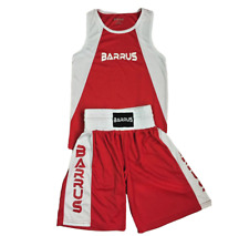 SET Boxe ROSSO CANOTTA e