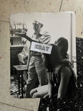 SUBLIME PHOTO ORIGINALE ROBERT BRESSON  TOURNAGE « QUATRE NUITS D’UN RÊVEUR »