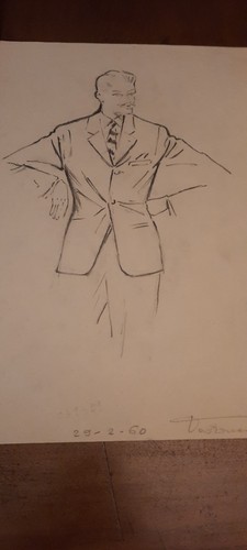 Bozzetto figurino moda - bozzetto, 23