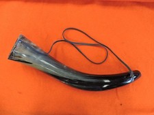 Corna di toro che soffiano da