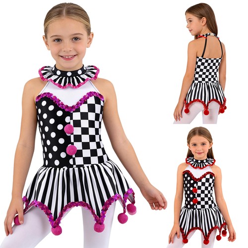 Costume circo collo joker - da,