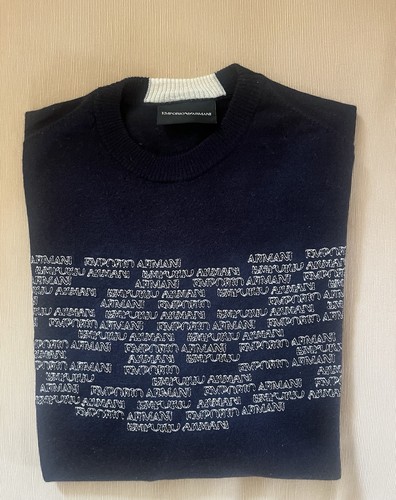 Maglione armani uomo - blu,