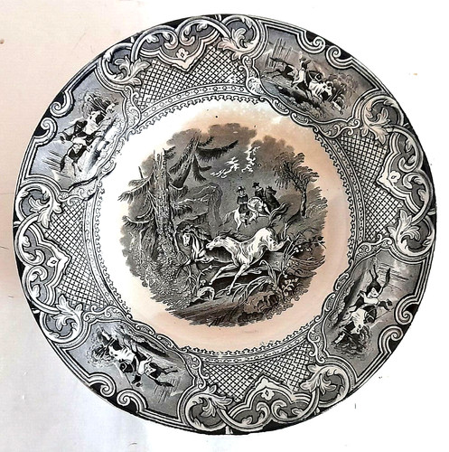 Piatto porcellana antico edce - porcellana,