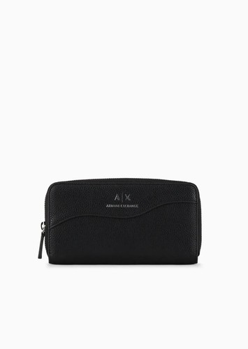 Portafoglio zip logo armani - zip,