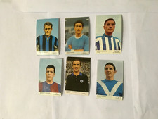 Lotto sei Figurine Calciatori