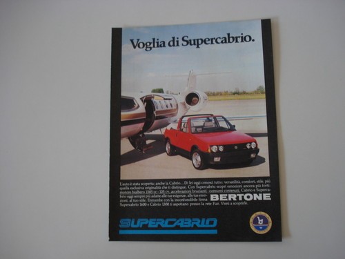 Advertising pubblicità 1985 - advertising,