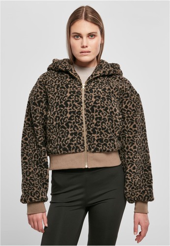 Ladies short oversized - oversized, aop