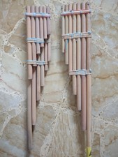 flauto di pan andino artigianale in bambù