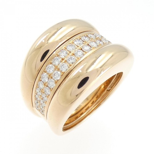 Autentico anello con diamanti