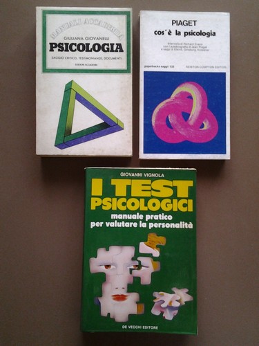Psicologia tre libri - tre,