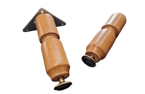 Piede legno noce chiaro - piede,